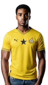 ghana away jersey(pre) ()